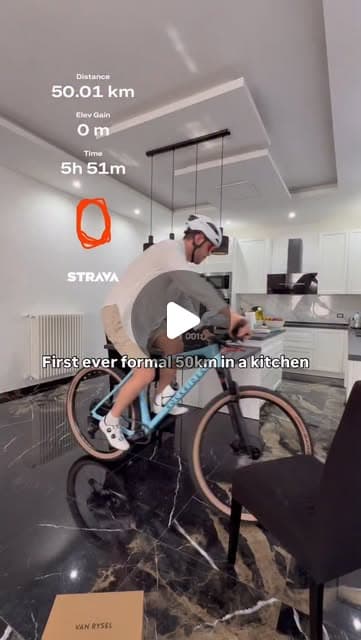 50km in the kitchen