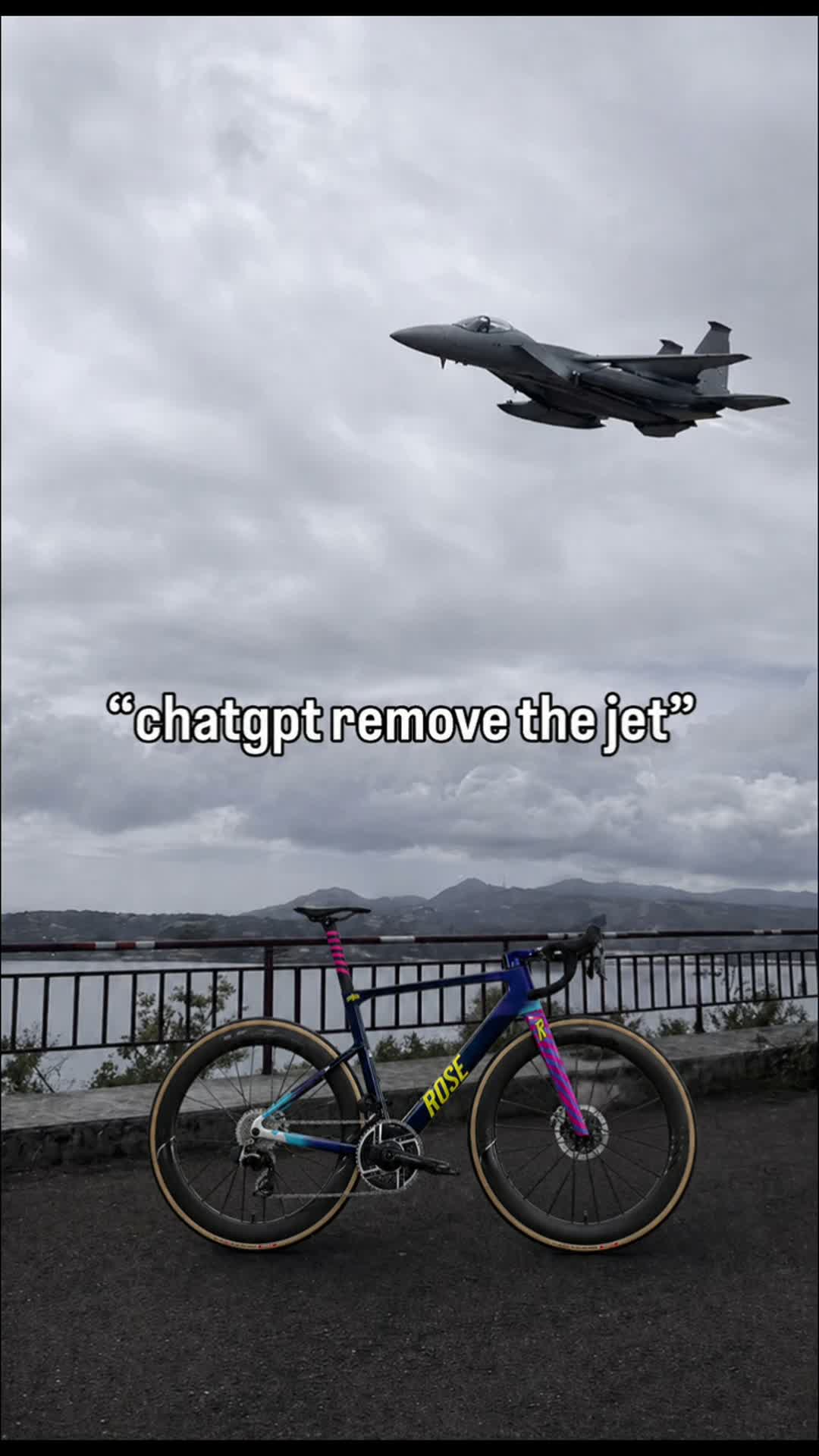 “ChatGPT remove the jet”